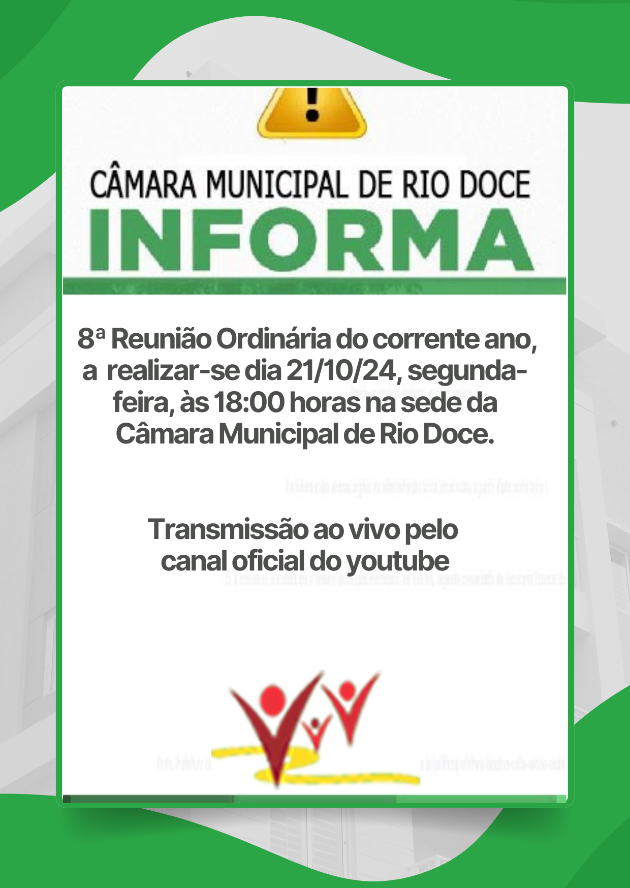  8ª Reunião Ordinária do corrente ano